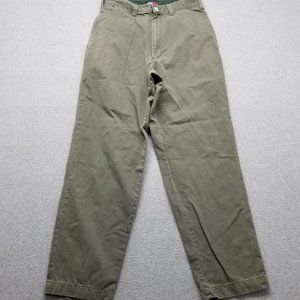 Tommy Hilfiger Pants Mens 32x31 Beige Khakis Pockets‎ Casual Cotton